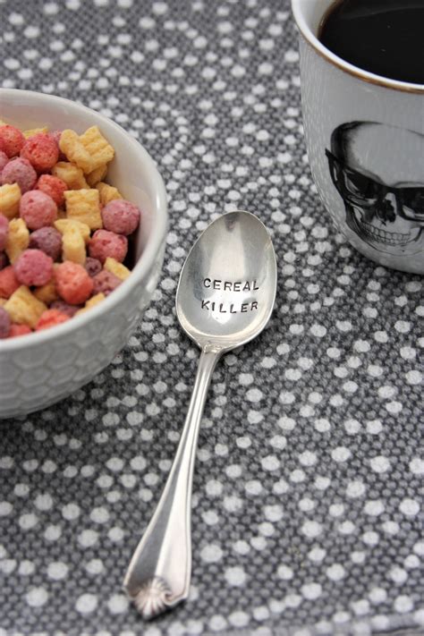 Cereal Killer Spoon Cereal Spoon Funny Spoon Gift for | Etsy