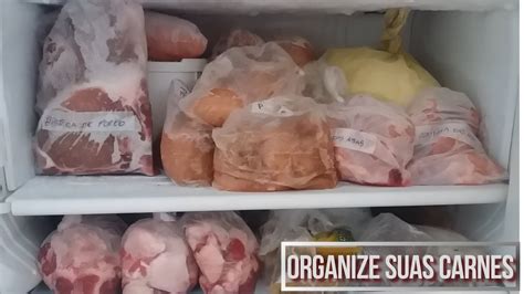 COMO ORGANIZAR CARNES NO CONGELADOR FÁCIL E PRÁTICO DICA DE