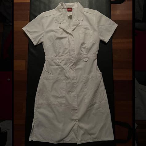 White Dickies Nurse Halloween Costume Dickies White Depop