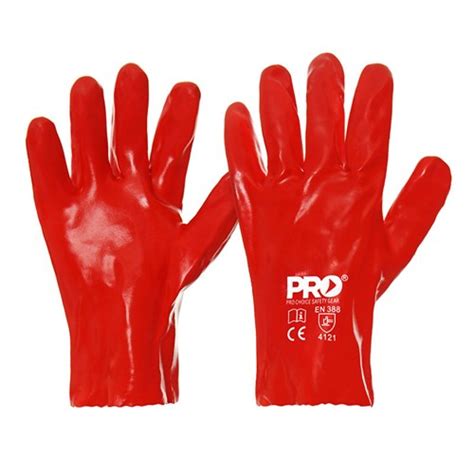 Chemical Gloves Pvc Red Kimberley Country Department Store