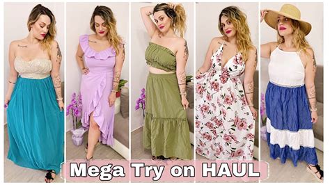 Mega Try On Haul Abbigliamento Shein Belle Con Poco Youtube