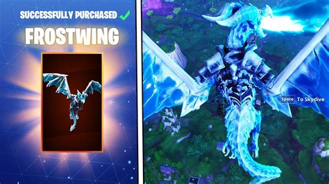 New Legendary Ice Dragon Glider Frostwing Showcased Ingame Sound