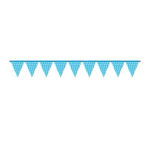 Blue Pennant Clipart