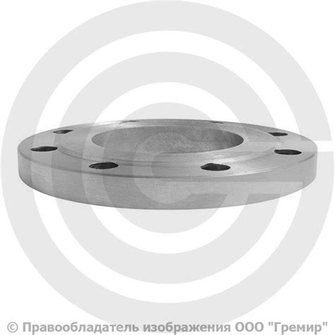 Фланец плоский стальной 1-100-10 ГОСТ 12820 Ру-10 Ду-100 купить в ...