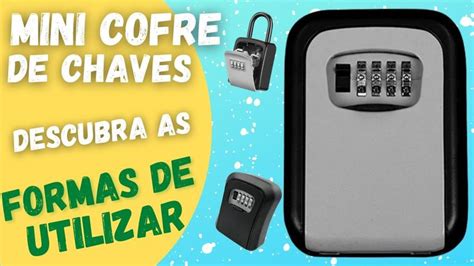 Mini Cofre Para Chaves Cofre Pequeno Cofre De Parede Cofre