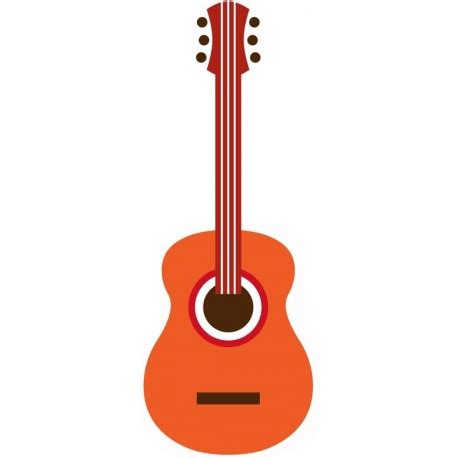 Sticker Guitare Seche Sticker A Moi Etiquette Autocollant