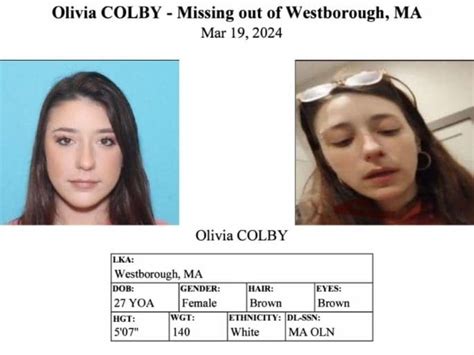 State Police Da Join Search For Westborough Resident Olivia Colby