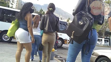 Stunning Butt Latina Babe W Pocketless Jeans Neighbor Milf In White Shorts Tight Jeans