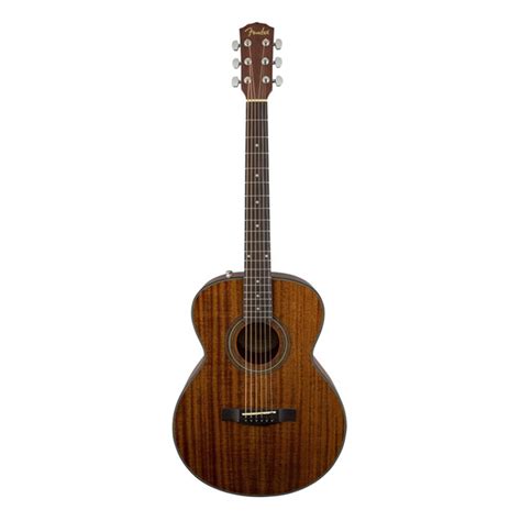 Fender Fa 125s Folk Acoustic Guitar Pack All Mahogany Pt Sinceremusic