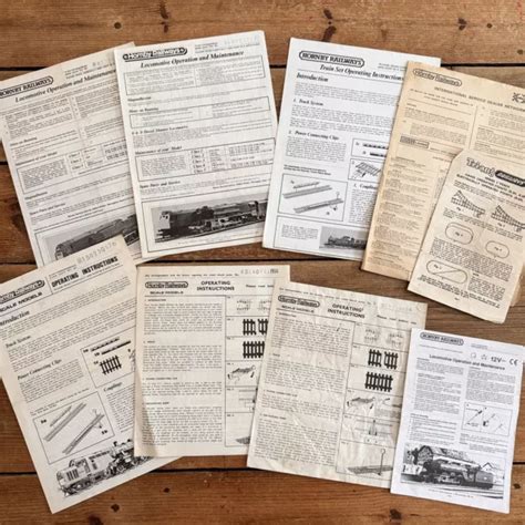 Vintage Horny Train Operating Instructions Assorted Picclick Au