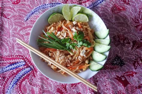 Recette du Pad Thaï Plat traditionnel en Thaïlande