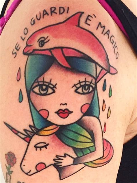 Tatuaggi Colorati Sono La Specialità Di Amanda Toy Style