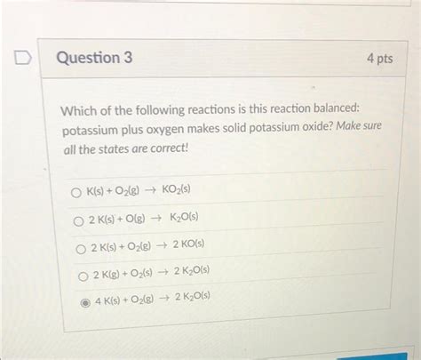 Solved Which of the following reactions is this reaction | Chegg.com