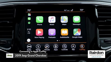 2019 Jeep Grand Cherokee How To Connect To Apple CarPlay Rairdon