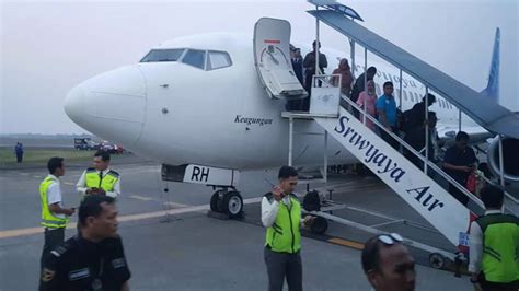 Ban Bermasalah Pesawat Sriwijaya Air Landing Mulus Di Bandara Soetta