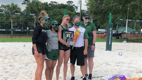 Things To Know Stetson Beach Volleyball Going For 6th Asun Crown