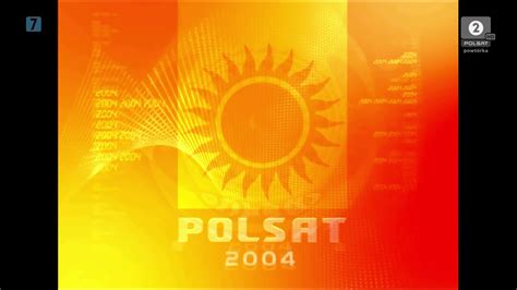 Polsat 2 Plansza Produkcyjna Polsat 2004 YouTube