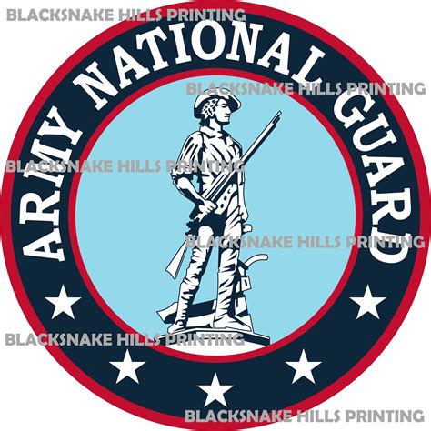 US Army National Guard Seal Vector Image Files .ai, .pdf, .eps, & .svg Formats Plus High Res ...