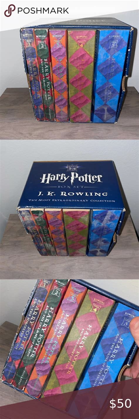 Harry Potter 5 Book Set! | Harry potter book 5, Book set, Harry potter 5