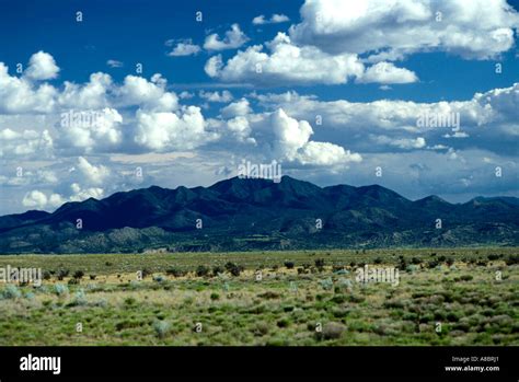 New Mexico Mountains near Santa Fe Stock Photo - Alamy