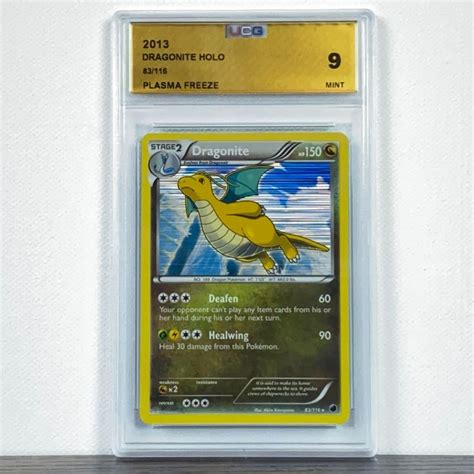 Graded Dragonite HOLO Plasma Freeze 83 116 UCG 9 Catawiki