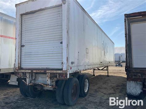 Fruehauf T A Enclosed Van Trailer Bigiron Auctions