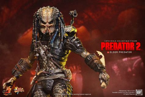 Elder Predator 2 0 Predator 2 1 6th Scale Figure Hot Toys Hi Def Ninja Pop Culture