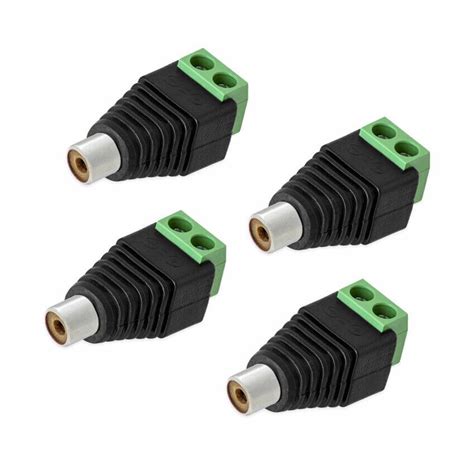 X Cinch Rca Buchse Adapter Pin Klemmen Kaufland De