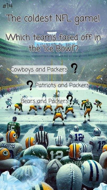 Revealing The Secret Of The Ice Bowl Coldest Nfl Game Ever Youtube