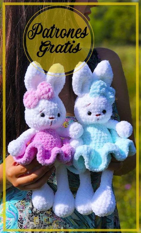 Lindo Conejo Grande Pdf Amigurumi Patr N Gratis En Espa Ol