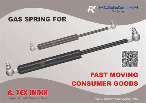 Robestra Mild Steel Fast Moving Consumer Goods Gas Springs For