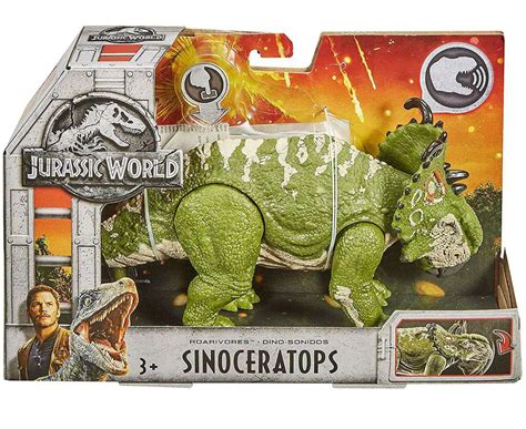 Jurassic World Fallen Kingdom Roarivores Sinoceratops Action Figure ...