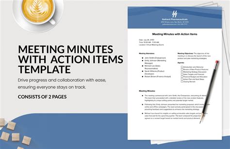 36 Professional Meeting Minutes Templates Pdf Word 47 Off