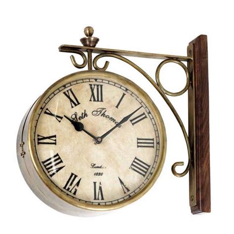 Часы "clock station" (Eichholtz) бронзовый металл 24048 - купить в ...