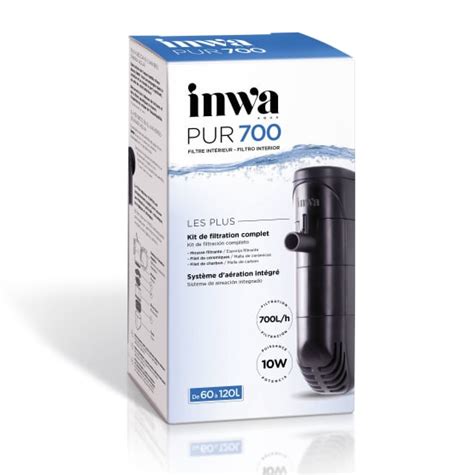 Inwa - Filtre pour aquarium Pur 700 - Jardiland