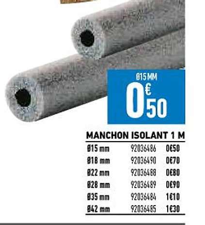 Promo Manchon Isolant M Chez Brico Cash Icatalogue Fr