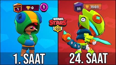 Saat Boyunca Leon Oynadim Ka Kupa Kastim Brawl Stars Youtube