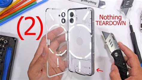 Nothing Phone Gets Taken Apart Video Geeky Gadgets