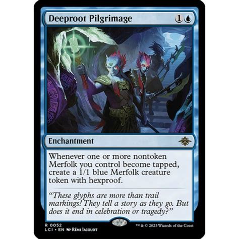 Deeproot Pilgrimage Lci Rare Mtg Cards Wotc Shopee Philippines