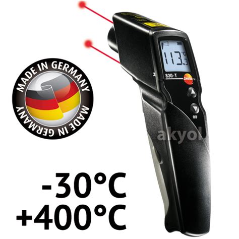 Testo 830 T2 Non Contact Dual Laser Infrared Thermometer