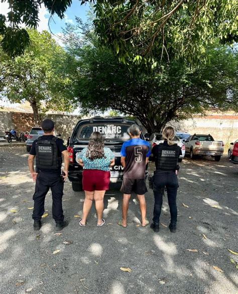 Polícia Civil Prende Casal Integrante De Facção Criminosa Em Teresina