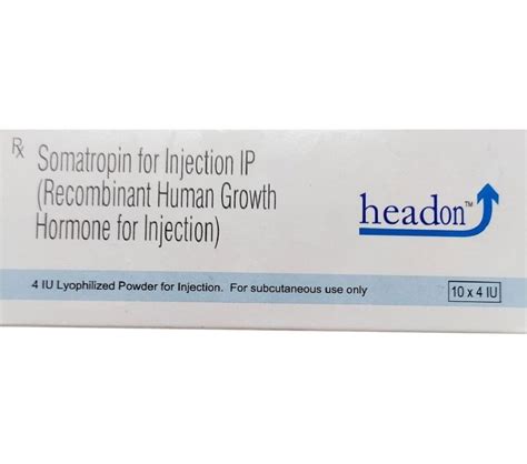 Somatropin For Injection IP Recombinant Human Growth Hormone For