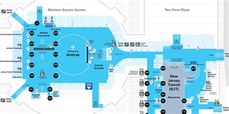 New York Penn Station Map