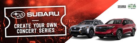 Create Your Own Concert Series | Mike Shaw Subaru