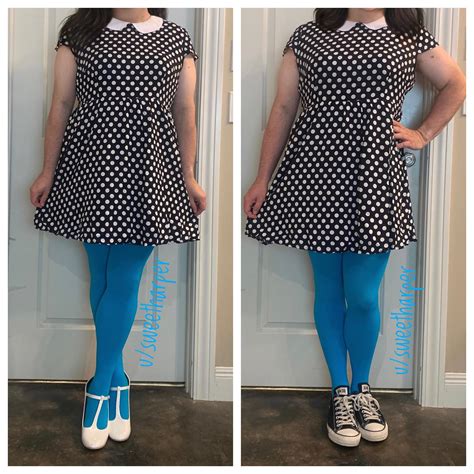 Felt super adorable but couldn’t decide on shoes… what do you think? 💙