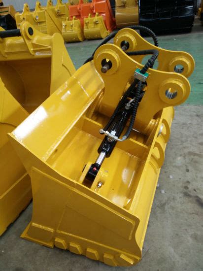 China High Quality Hydraulic Tilting Mud Bucket Excavator Tilt Bucket