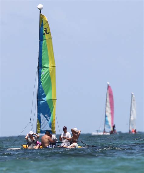 Jessica Alba In A Bikini Top At A Beach In Mexico July Celebmafia