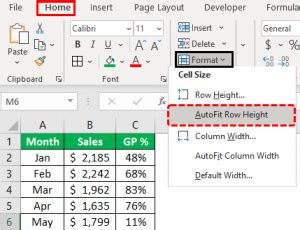 AutoFit Row Height In Excel How To Use With Examples