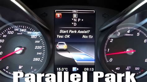 Mercedes C Class W Parktronic Auto Active Parallel Parking Park