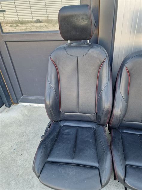 Interior Scaune Recaro Sport Bancheta Piele Neagr Nc Lzire Bmw F